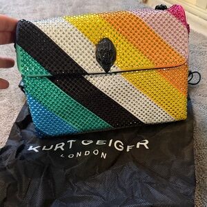 Kurt Geiger Multicolor Crystal Bag -limited edition